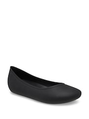 Crocs Black Brooklyn Flat Shoes - Image 7 of 7