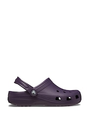 Crocs Dark Purple Adults Classic Clogs - Image 1 of 5