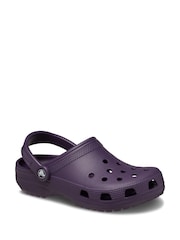 Crocs Dark Purple Adults Classic Clogs - Image 2 of 5