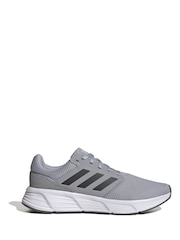 adidas Grey Galaxy 6 Trainers - Image 1 of 8
