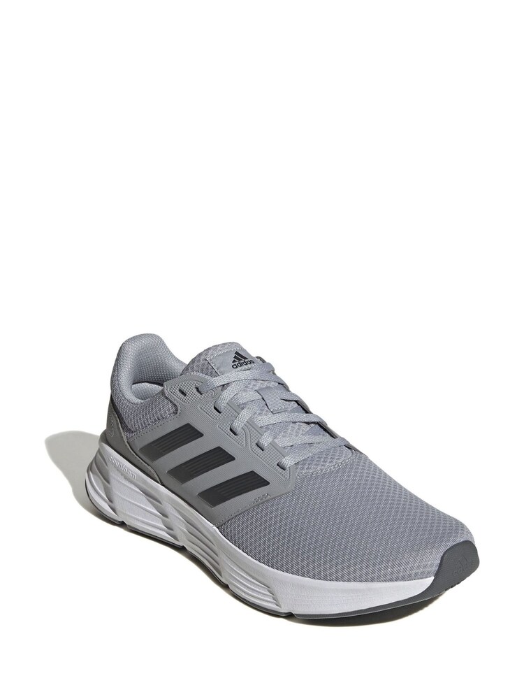 adidas Grey Galaxy 6 Trainers - Image 4 of 8