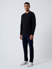 French Connection Black Crew Long Sleeve T-Shirts 2 Pack - Image 5 of 6