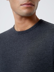 French Connection Black Crew Long Sleeve T-Shirts 2 Pack - Image 6 of 6
