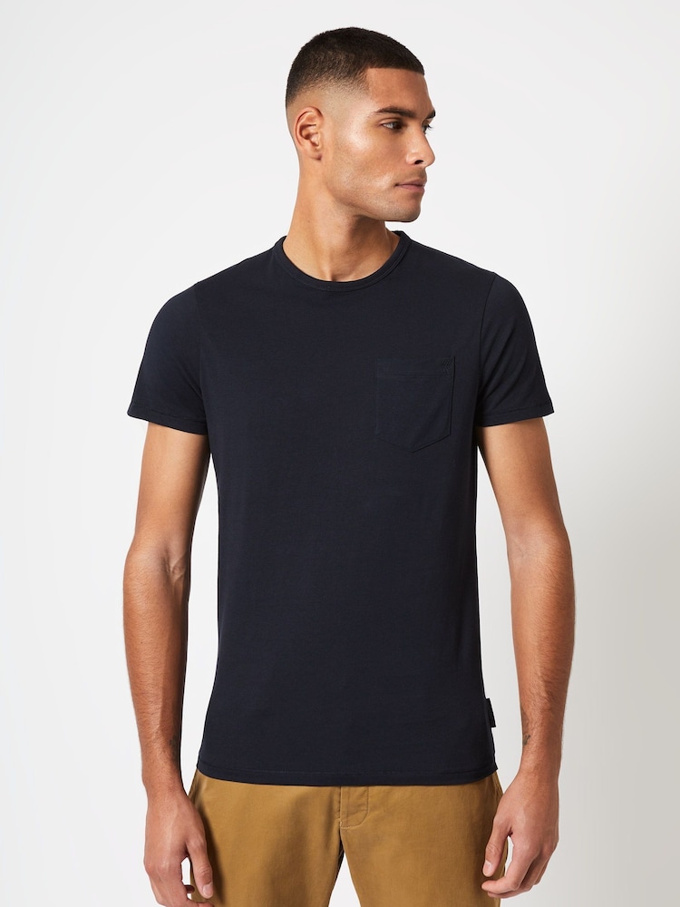 French Connection Green Pocket T-Shirt - Image 1 of 3