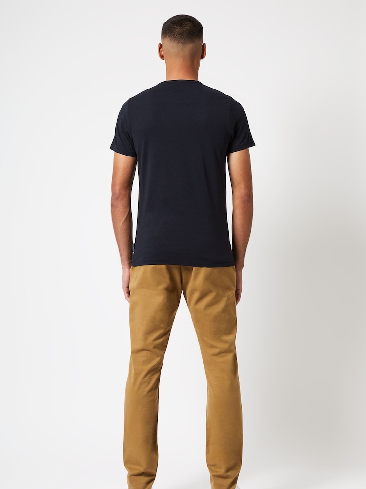 French Connection Green Pocket T-Shirt - Image 2 of 3