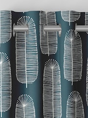 MissPrint Ink 100% Cotton Bloom Made to Measure Curtains - Image 7 of 9