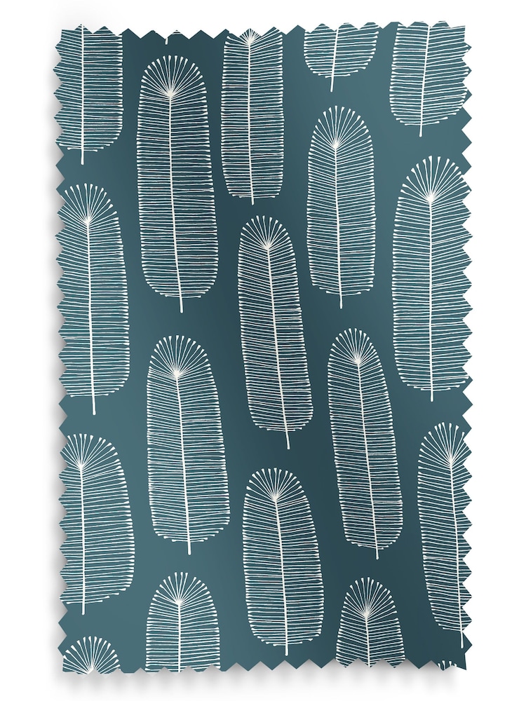 MissPrint Ink 100% Cotton Bloom Made to Measure Curtains - Image 9 of 9