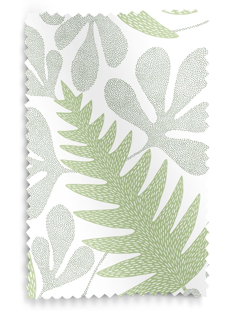 MissPrint Reef 100% Cotton Deep Sea Made to Measure Curtains - Image 9 of 9