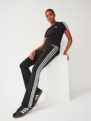 adidas Black Training Essentials Flared Leggings - Image 4 of 6