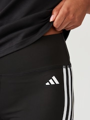 adidas Black Training Essentials Flared Leggings - Image 5 of 6