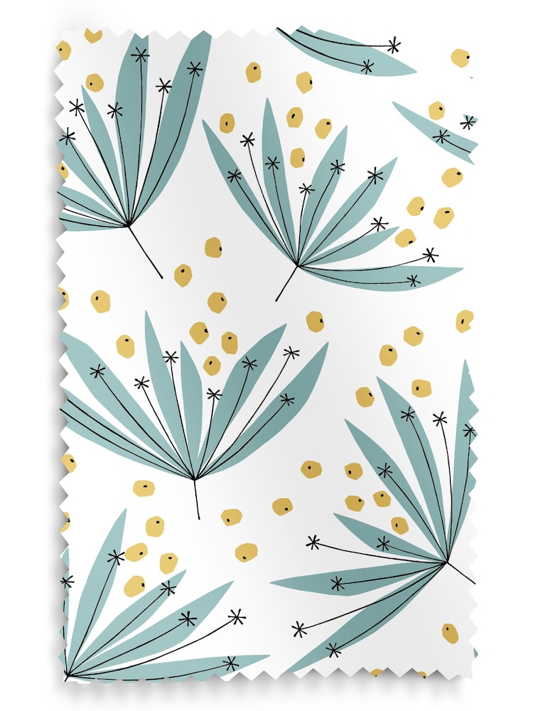 MissPrint Tidy Tips 100% Cotton Wildflower Made to Measure Curtains - Image 9 of 9