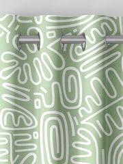 MissPrint Camino 100% Cotton Nazca Made to Measure Curtains - Image 7 of 9