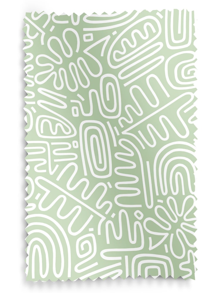 MissPrint Camino 100% Cotton Nazca Made to Measure Curtains - Image 9 of 9