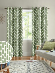 MissPrint Pippin 100% Cotton Bloom Blossom Made to Measure Curtains - Image 1 of 9