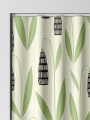 MissPrint Forest Shade 100% Cotton Snow Drops Made to Measure Curtains - Image 8 of 9