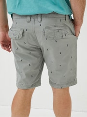 FatFace Green Cove Boat Embroidered Shorts - Image 2 of 4