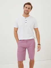 FatFace Purple Mawes Chino Shorts - Image 1 of 4