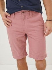 FatFace Pink Cove Flat Front Shorts - Image 1 of 5