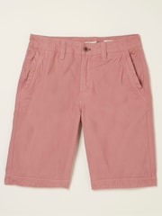 FatFace Pink Cove Flat Front Shorts - Image 5 of 5