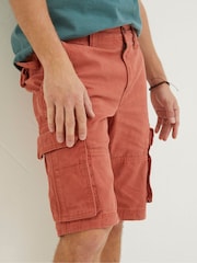 FatFace Orange Breakyard Cargo Shorts - Image 3 of 4