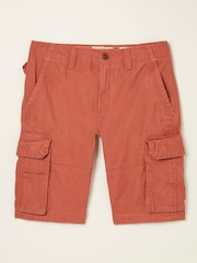FatFace Orange Breakyard Cargo Shorts - Image 4 of 4