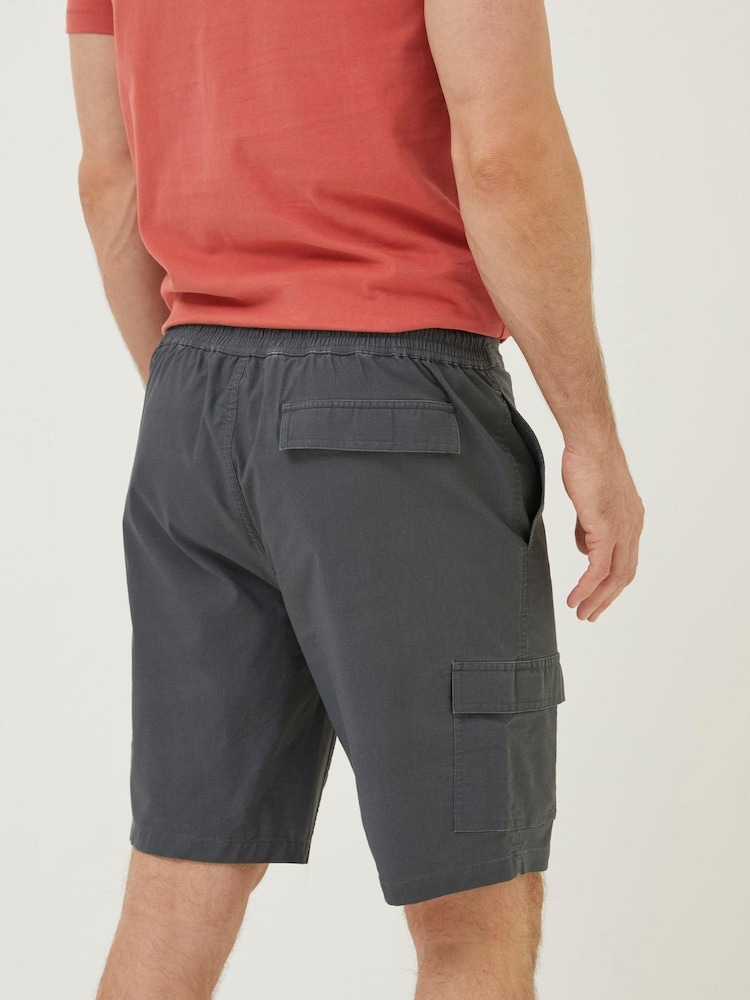 FatFace Grey Filey Cargo Swim Shorts - Image 2 of 5