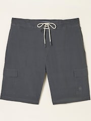 FatFace Grey Filey Cargo Swim Shorts - Image 5 of 5