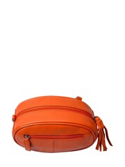 Storm Aurora Leather Cross-Body Pebble Bag - Image 5 of 5