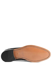 Jones Bootmaker Black Rylee Slip On Leather Loafers - Image 5 of 6