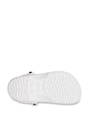 Crocs White Classic Kids Soccer Ball Clogs - Image 5 of 5