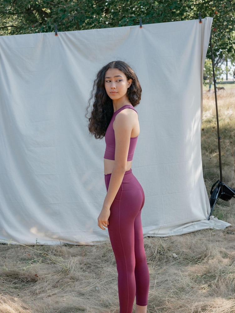 Girlfriend Collective High Rise Pocket Leggings - Image 4 of 4