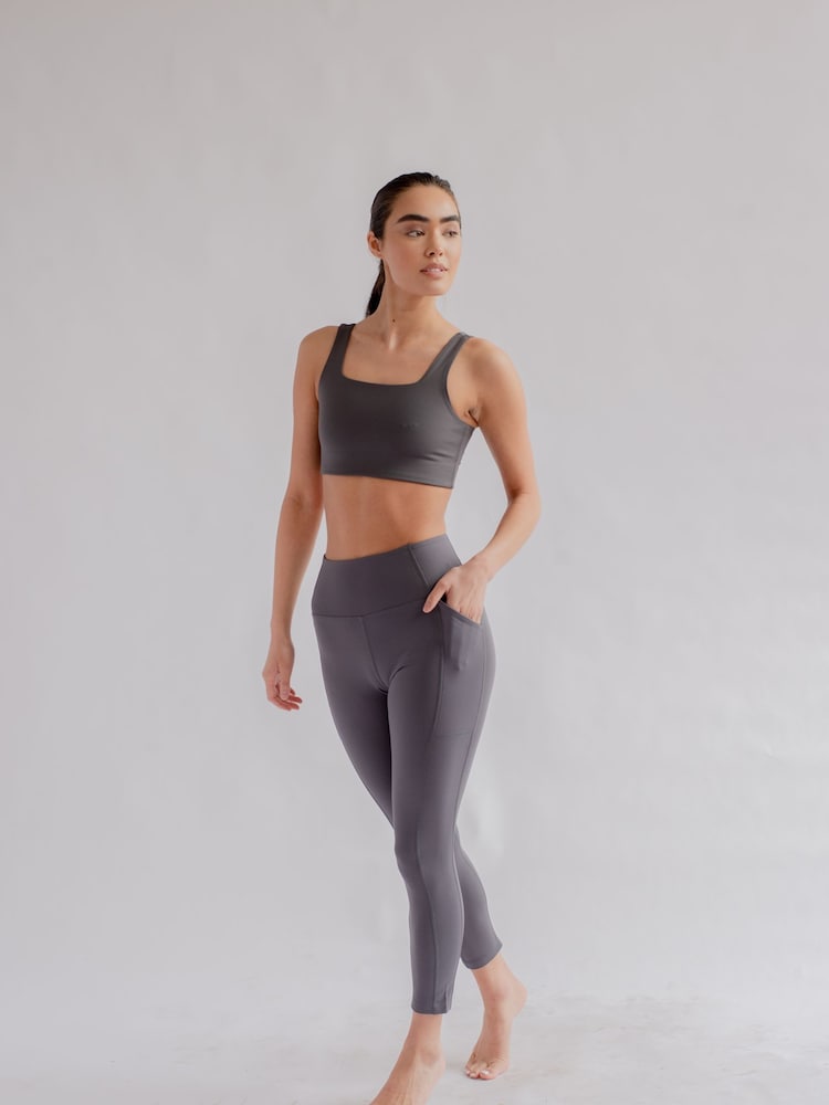 Girlfriend Collective High Rise Pocket Leggings - Image 1 of 8