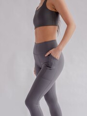 Girlfriend Collective High Rise Pocket Leggings - Image 4 of 8