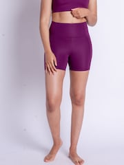 Girlfriend Collective High Rise Run Shorts - Image 1 of 7