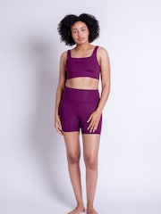 Girlfriend Collective High Rise Run Shorts - Image 4 of 7