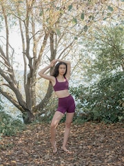 Girlfriend Collective High Rise Run Shorts - Image 5 of 7