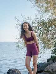 Girlfriend Collective High Rise Run Shorts - Image 7 of 7