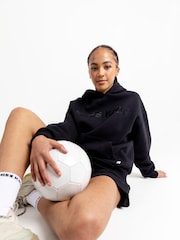 Miss Kick Womens Leah Embroided Black Hoodie - Image 4 of 5