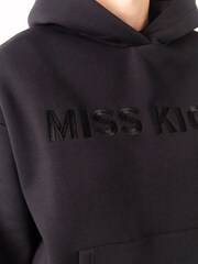 Miss Kick Womens Leah Embroided Black Hoodie - Image 5 of 5