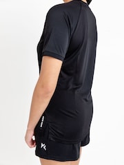 Miss Kick Womens Jill Training Black Top - Image 3 of 4