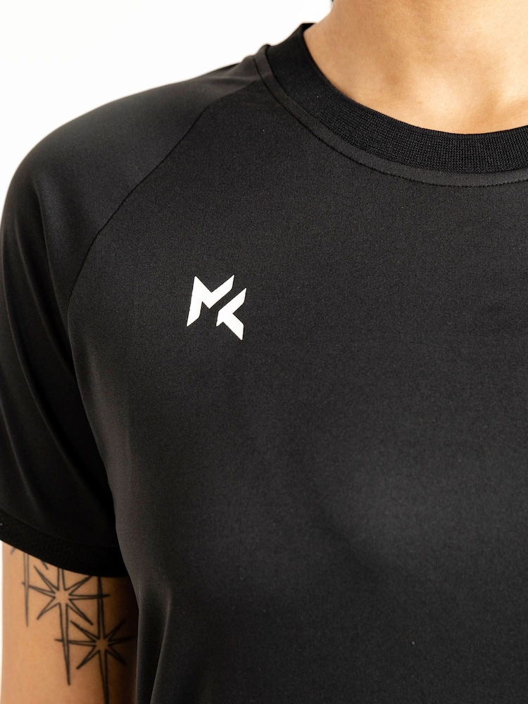 Miss Kick Womens Jill Training Black Top - Image 4 of 4