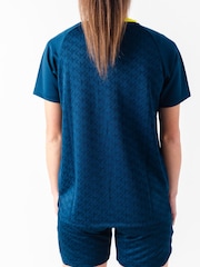 Miss Kick Womens Teal Standard Training Top - Image 2 of 4