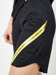 Miss Kick Womens Teal Blue Standard Training Shorts - Image 3 of 3