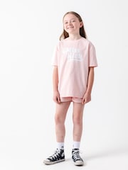 Miss Kick Girls Rachel 100% Cotton White T-Shirt - Image 1 of 4