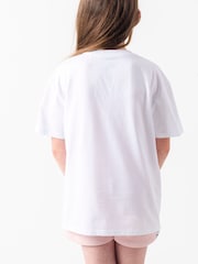 Белый - Miss Kick Girls Mary 100% Cotton T-Shirt - Изображение 2 из 4