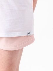 Белый - Miss Kick Girls Mary 100% Cotton T-Shirt - Изображение 4 из 4