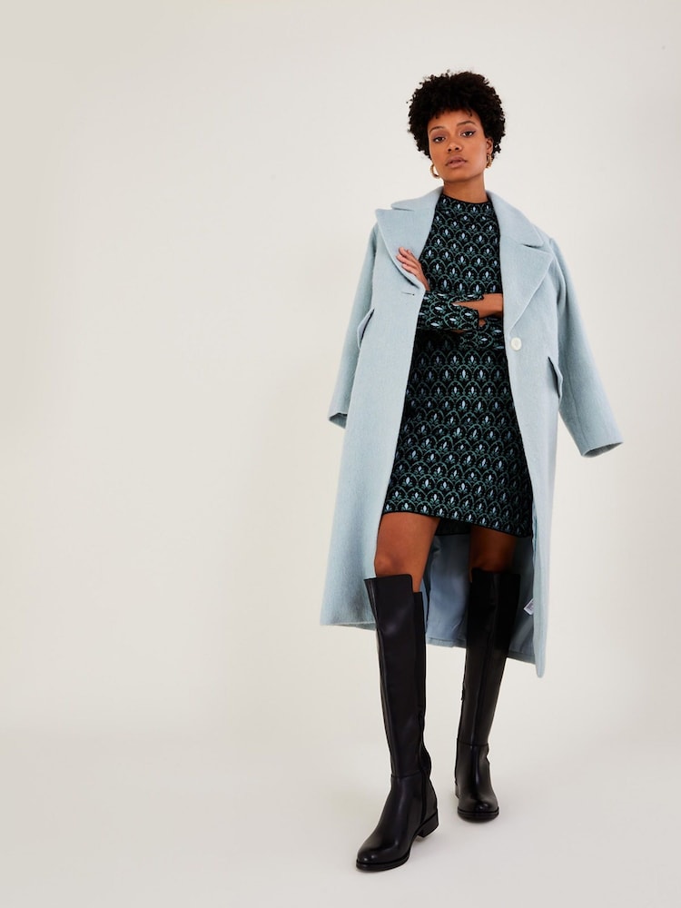 Monsoon Black Leather Olivia Riding Boots - Image 1 of 3
