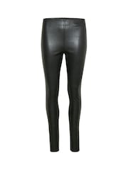 Soaked in Luxury Black Kaylee PU Leggings - Image 5 of 7
