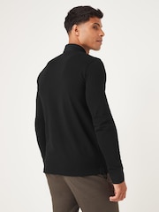 Armani Exchange Long Sleeve Polo Shirt - Image 2 of 4