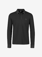 Armani Exchange Long Sleeve Polo Shirt - Image 4 of 4
